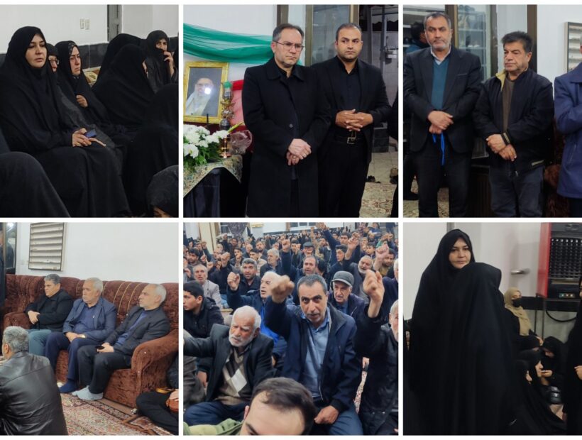 مردم ولایتمدار فیرورق در ماتم سیدالشهدای انقلاب اسلامی