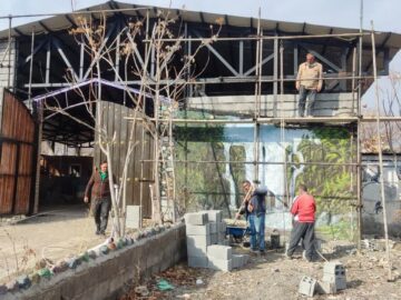 تداوم اجرای عملیات عمرانی در باغ‌شهر فیرورق