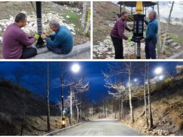 نصب چراغ‌های LED با هدف افزایش ایمنی و زیبایی بصری