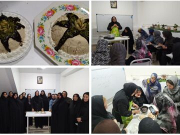 #استقبال پرشور #بانوان از کارگاه‌های رایگان #آشپزی در خانه محله شهرداری فیرورق