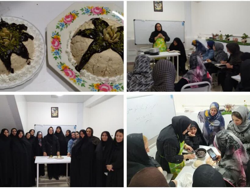 #استقبال پرشور #بانوان از کارگاه‌های رایگان #آشپزی در خانه محله شهرداری فیرورق